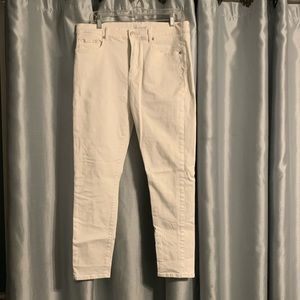 Loft white slim jeans sz 12/31